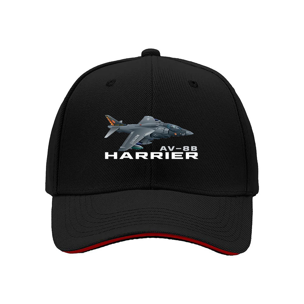 AV 8B Harrier Jet Men's Baseball Cap Aviation Gift Hat