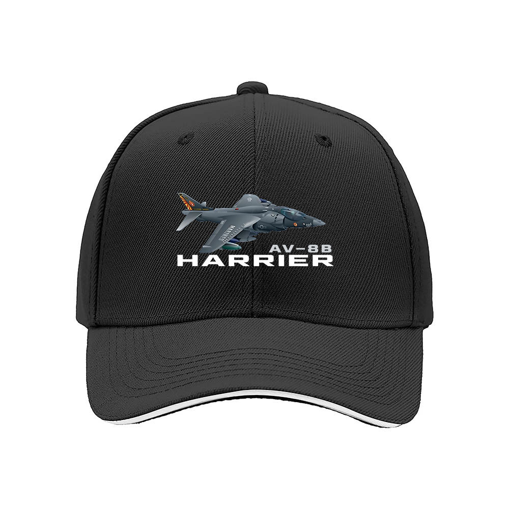 AV 8B Harrier Jet Men's Baseball Cap Aviation Gift Hat - Image 3