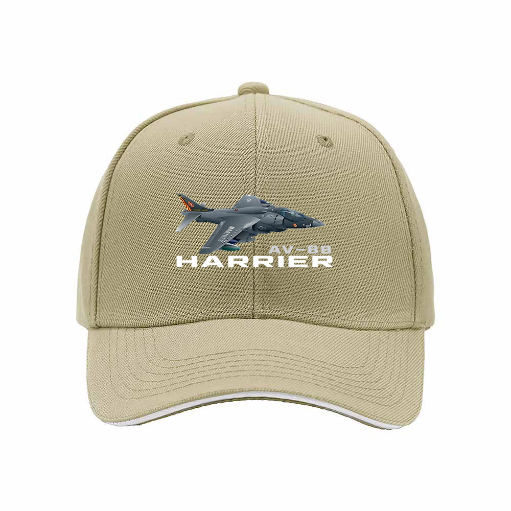 AV 8B Harrier Jet Men's Baseball Cap Aviation Gift Hat - Image 4