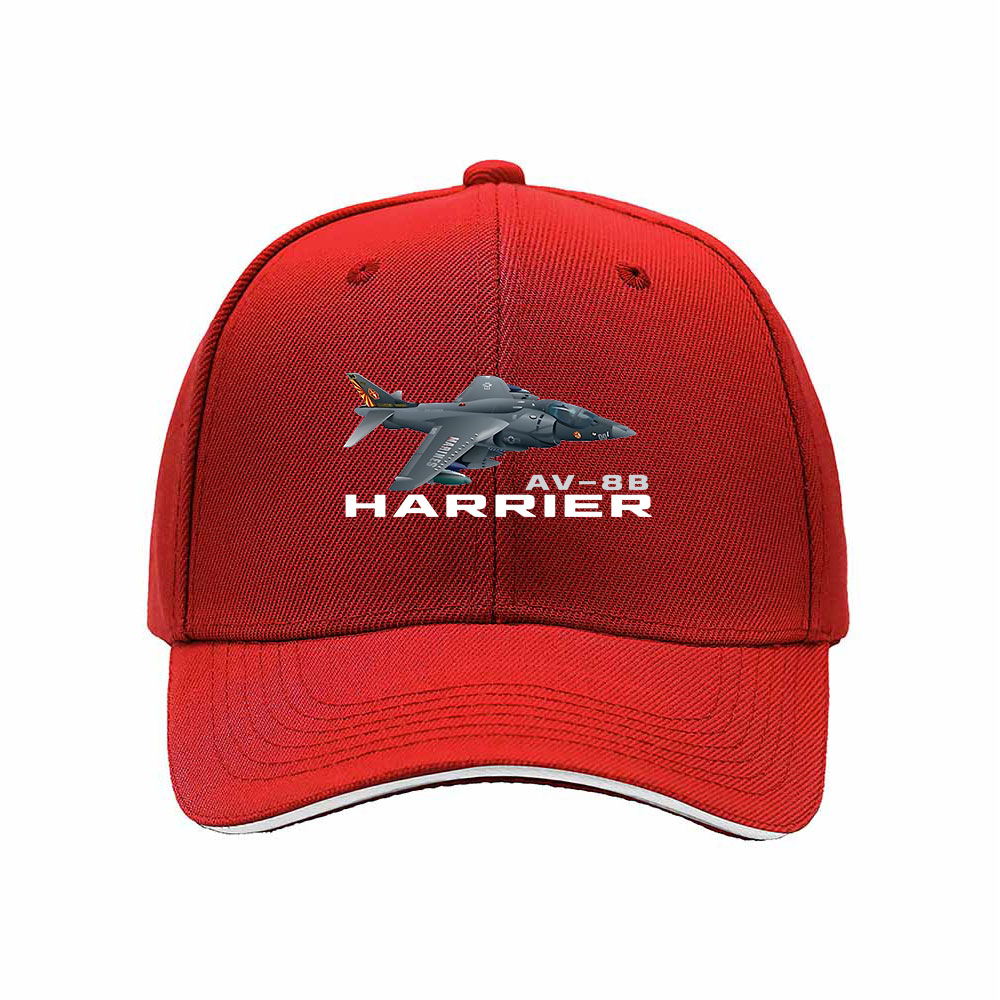 AV 8B Harrier Jet Men's Baseball Cap Aviation Gift Hat - Image 6