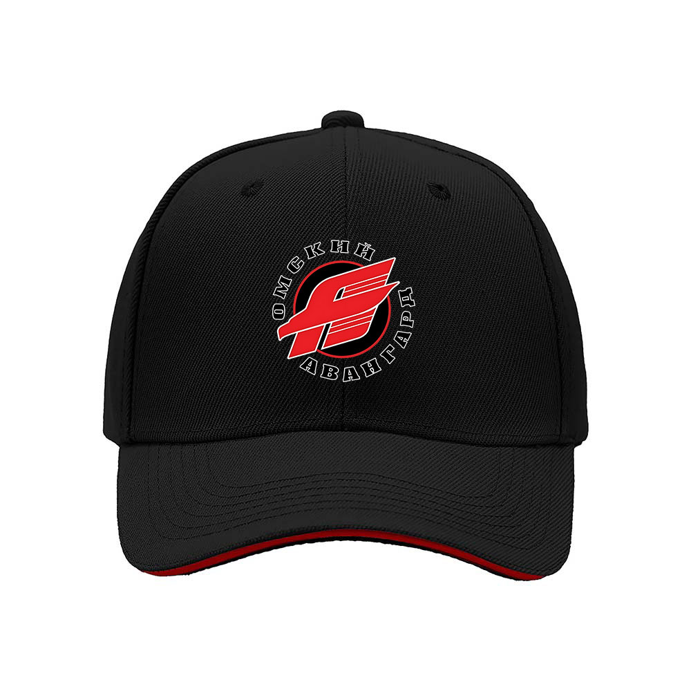 Black Avangard Omsk Hockey Team Baseball Cap Men's Women's Gift Sport Hat
