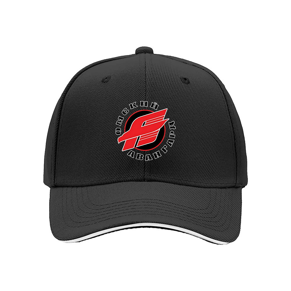 Black Avangard Omsk Hockey Team Baseball Cap Men's Women's Gift Sport Hat - Image 3