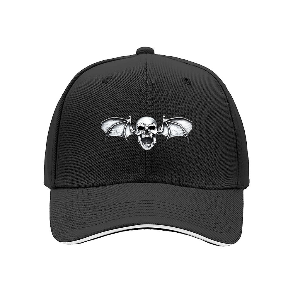 Bat Skull Embroidered Men's Baseball Cap Gothic Gift Hat - Image 3