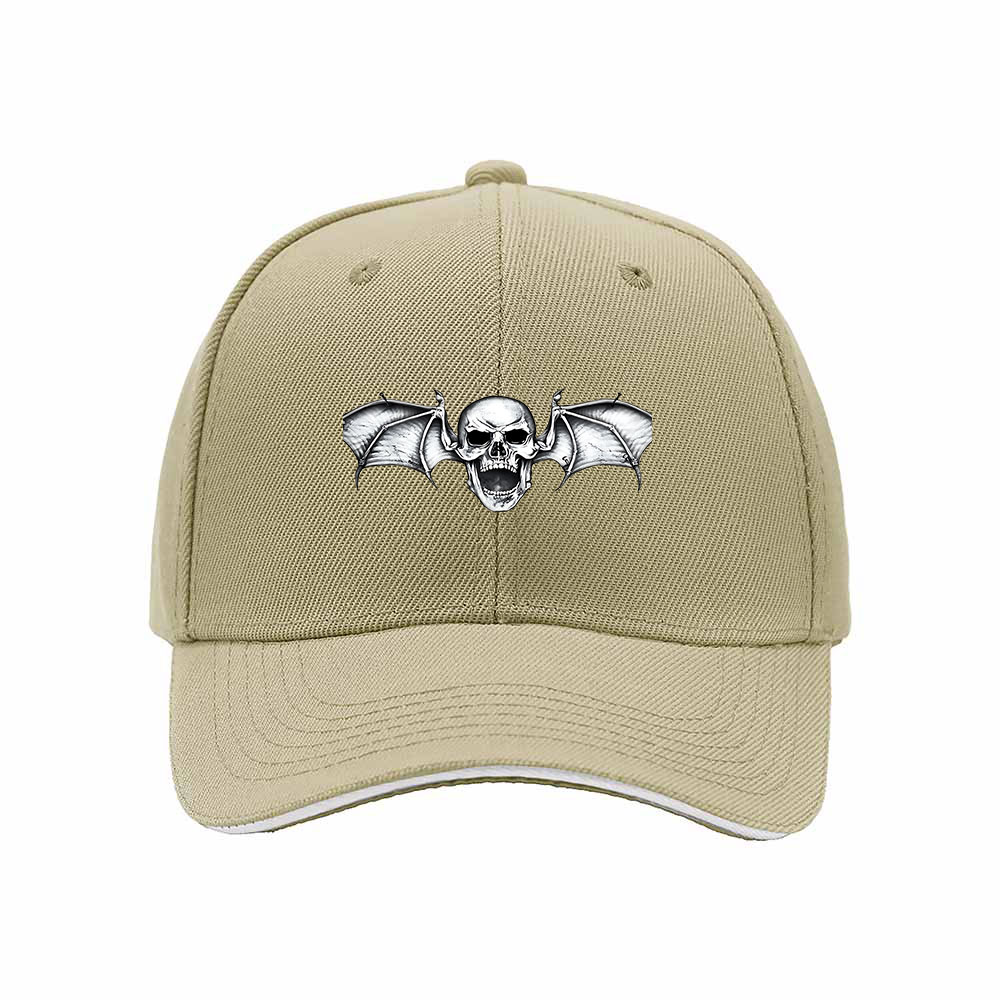 Bat Skull Embroidered Men's Baseball Cap Gothic Gift Hat - Image 4
