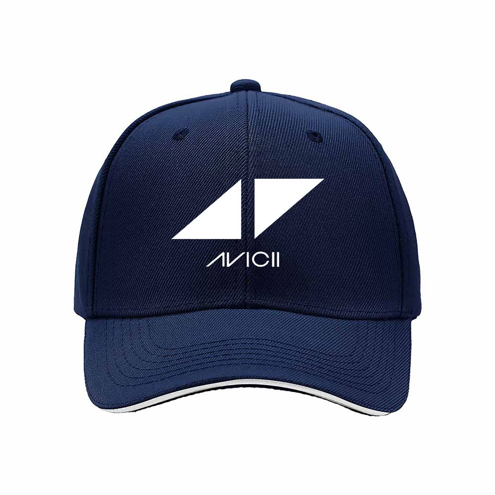 Avicii Logo Men's Baseball Cap Black Music Gift Hat - Image 2