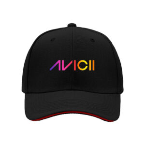 Avicii Rainbow Logo Baseball Cap Men Women Music Gift Hat