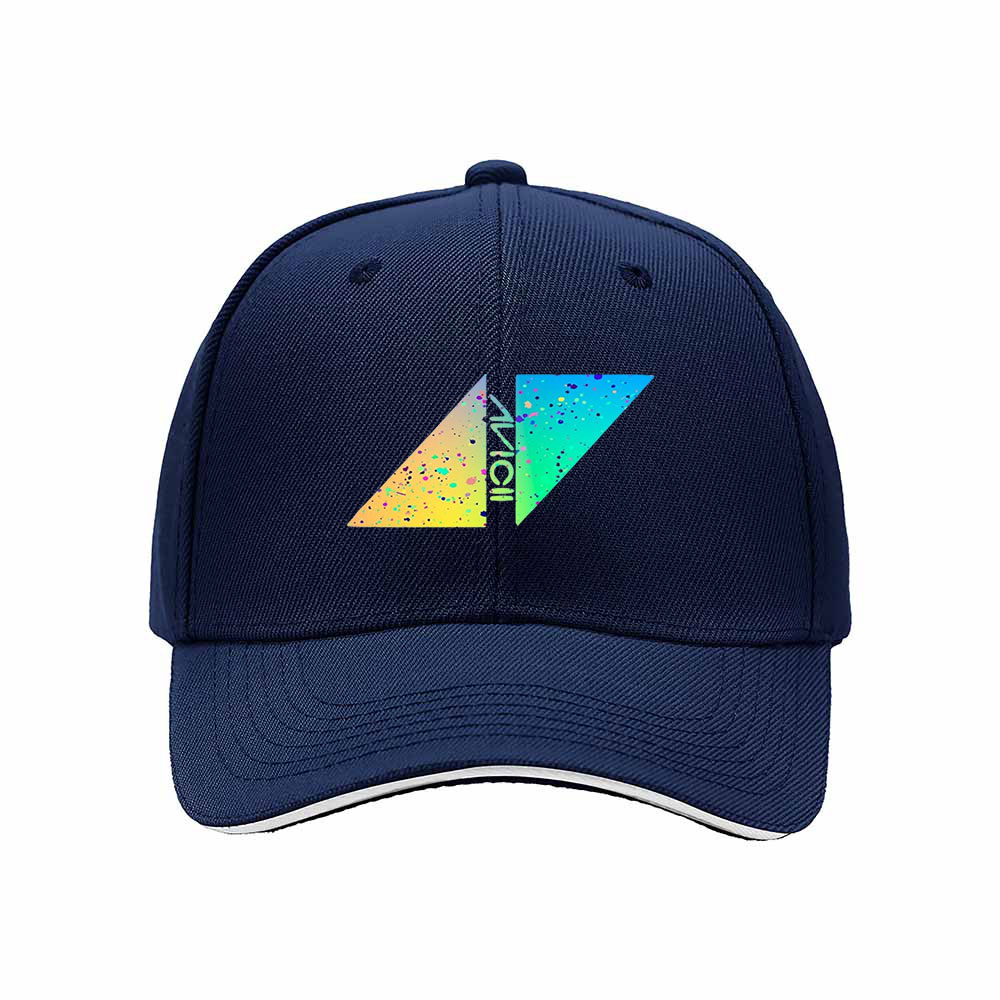 Colorful Triangle Print Men's Baseball Cap Gift Fashion Hat - Image 2