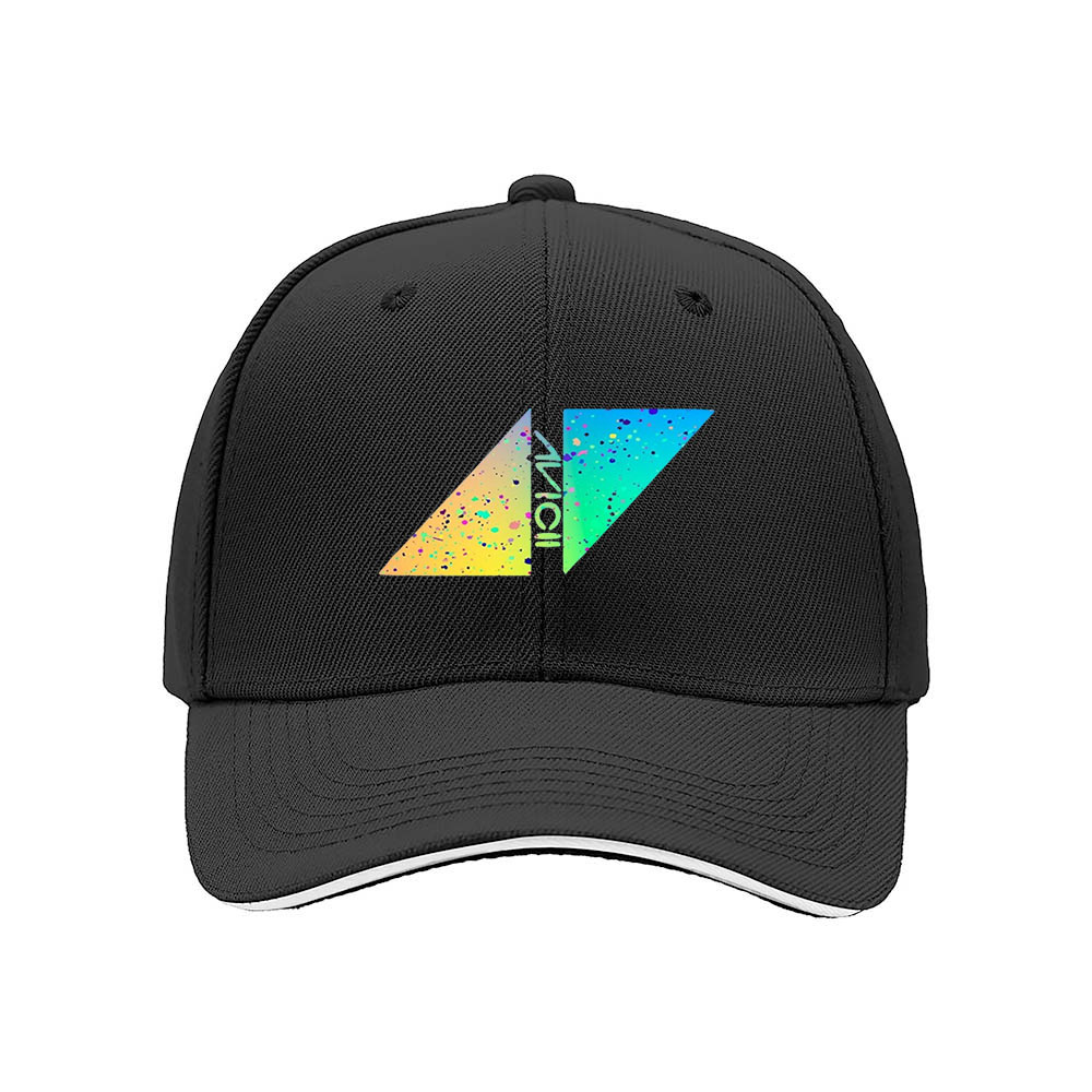 Colorful Triangle Print Men's Baseball Cap Gift Fashion Hat - Image 3