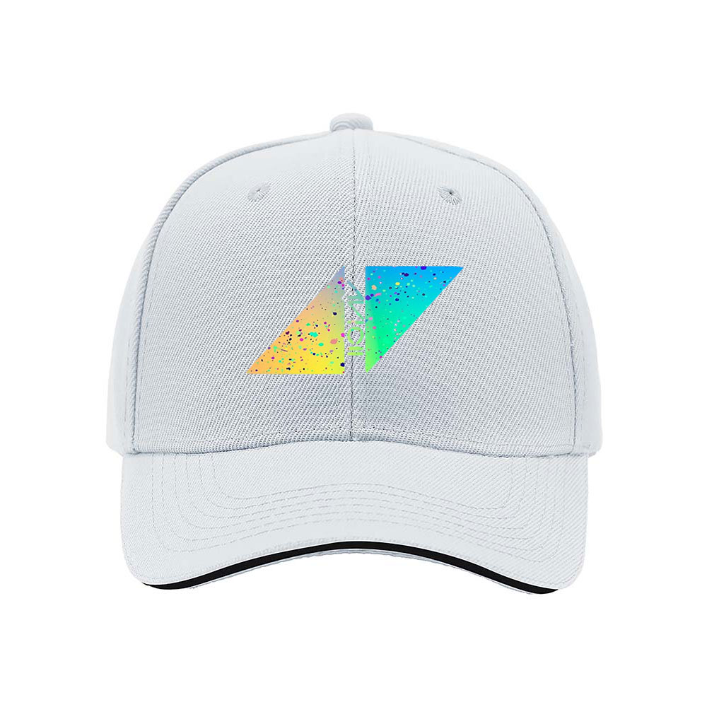 Colorful Triangle Print Men's Baseball Cap Gift Fashion Hat - Image 5