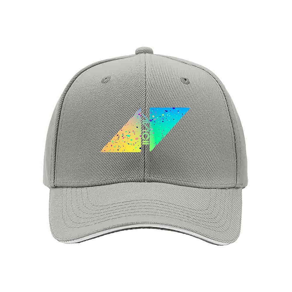 Colorful Triangle Print Men's Baseball Cap Gift Fashion Hat - Image 7