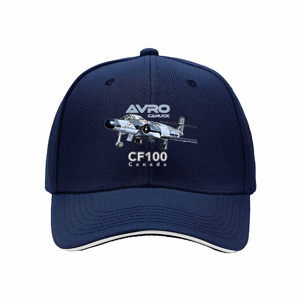 Avro CF100 Canuck Jet Aircraft Men's Baseball Cap Canada Gift - Image 2