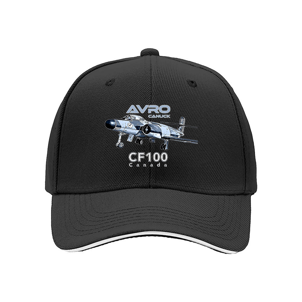Avro CF100 Canuck Jet Aircraft Men's Baseball Cap Canada Gift - Image 3