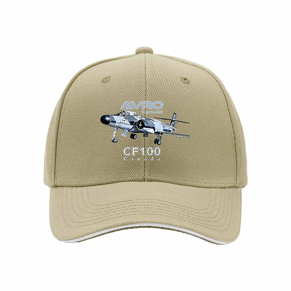 Avro CF100 Canuck Jet Aircraft Men's Baseball Cap Canada Gift - Image 4