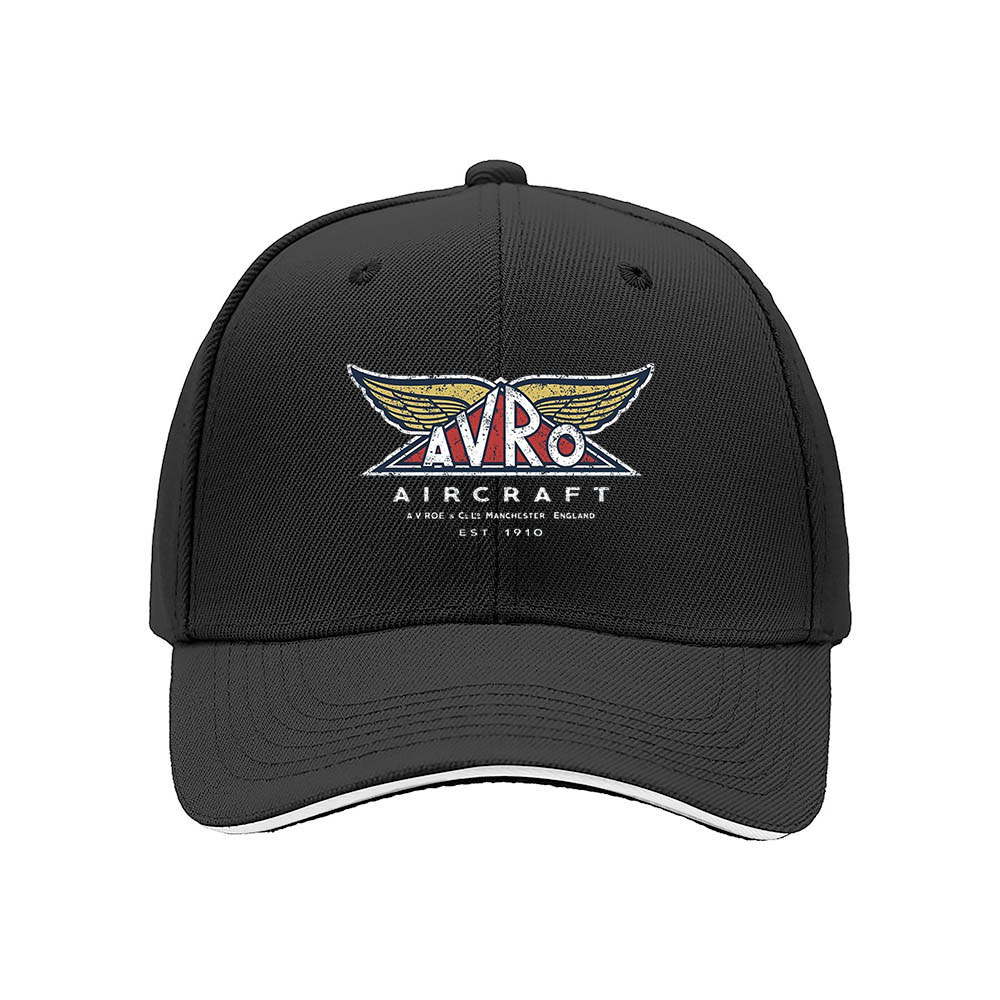 Avro Aircraft Logo Men's Baseball Cap Vintage Aviation Gift - Image 3