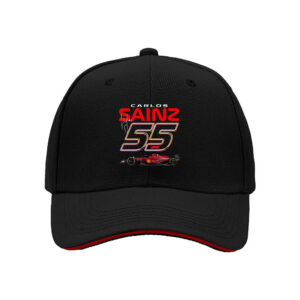 Carlos Sainz 55 F1 Racing Men's Baseball Cap Gift for Fans