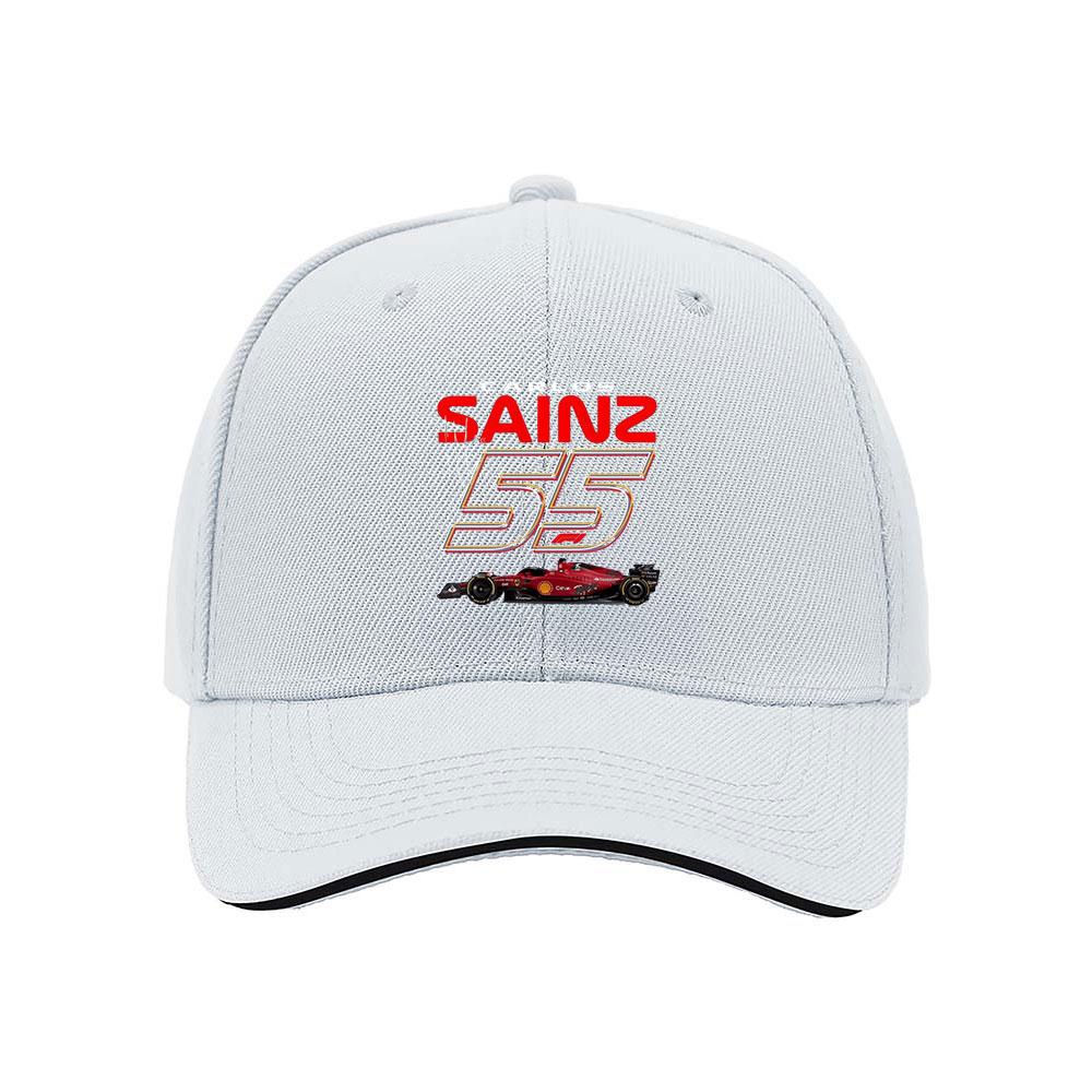 Carlos Sainz 55 F1 Racing Men's Baseball Cap Gift for Fans - Image 5