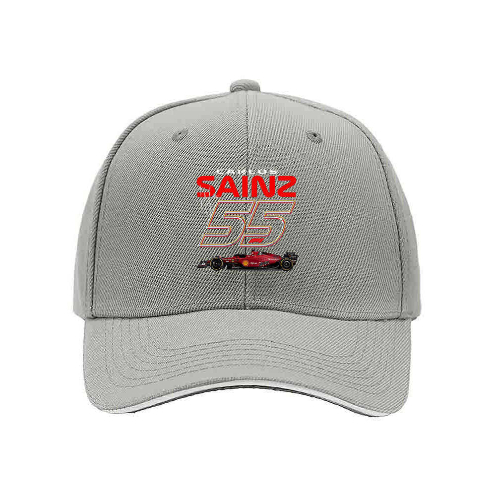Carlos Sainz 55 F1 Racing Men's Baseball Cap Gift for Fans - Image 7