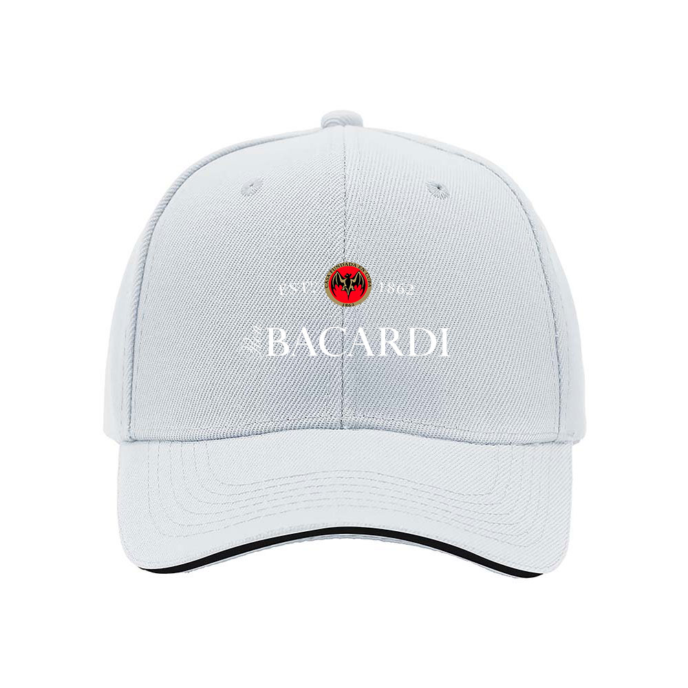 Bacardi Logo Men's Baseball Cap Black Classic Style Gift Hat - Image 5
