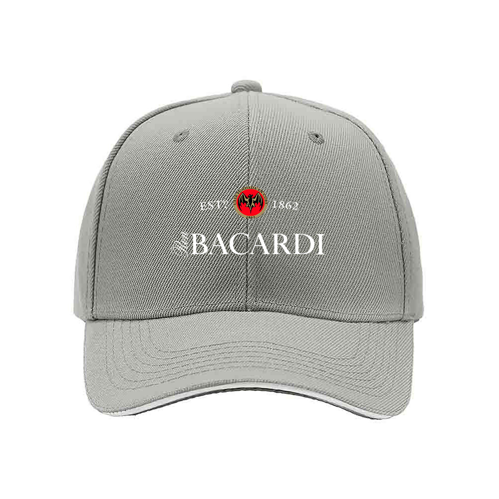 Bacardi Logo Men's Baseball Cap Black Classic Style Gift Hat - Image 7