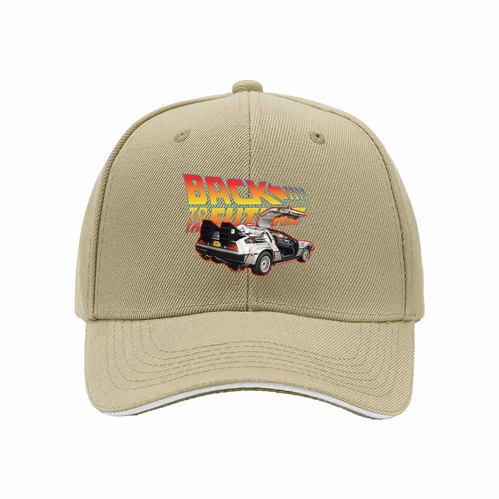Back to the Future DeLorean Men's Baseball Cap Gift - Image 4