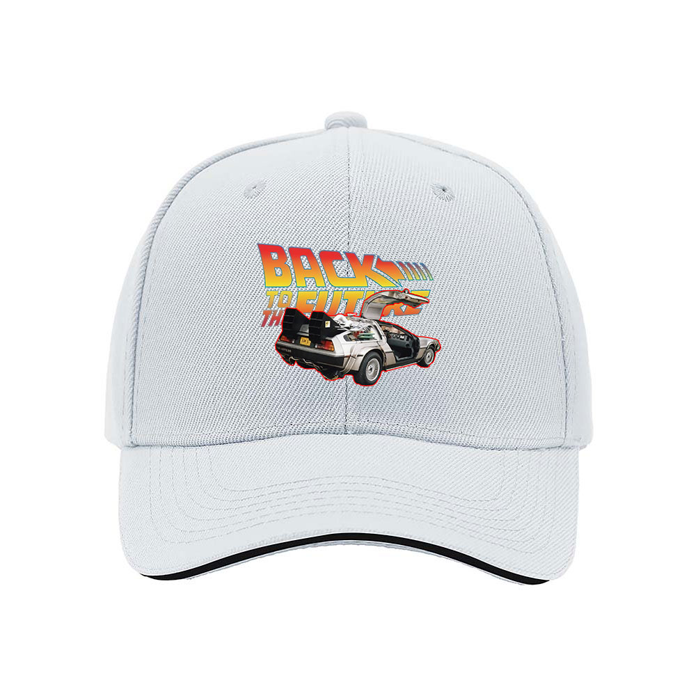 Back to the Future DeLorean Men's Baseball Cap Gift - Image 5