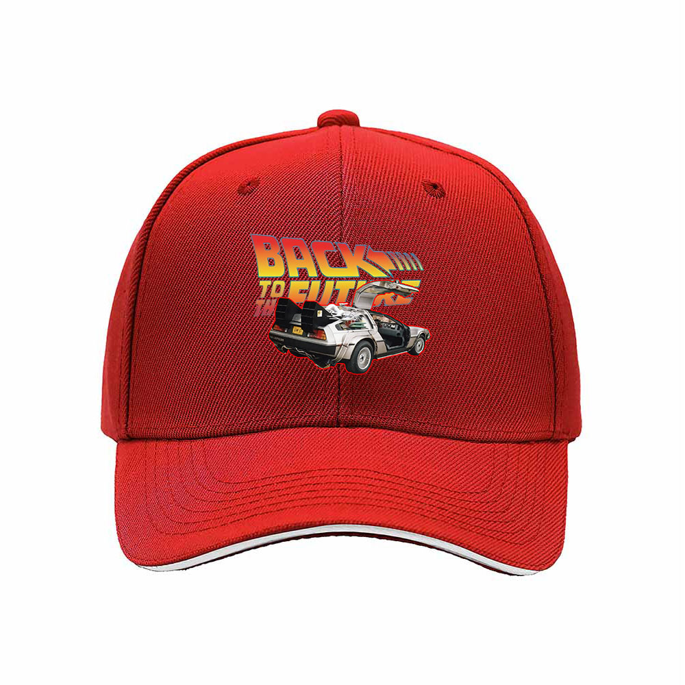 Back to the Future DeLorean Men's Baseball Cap Gift - Image 6