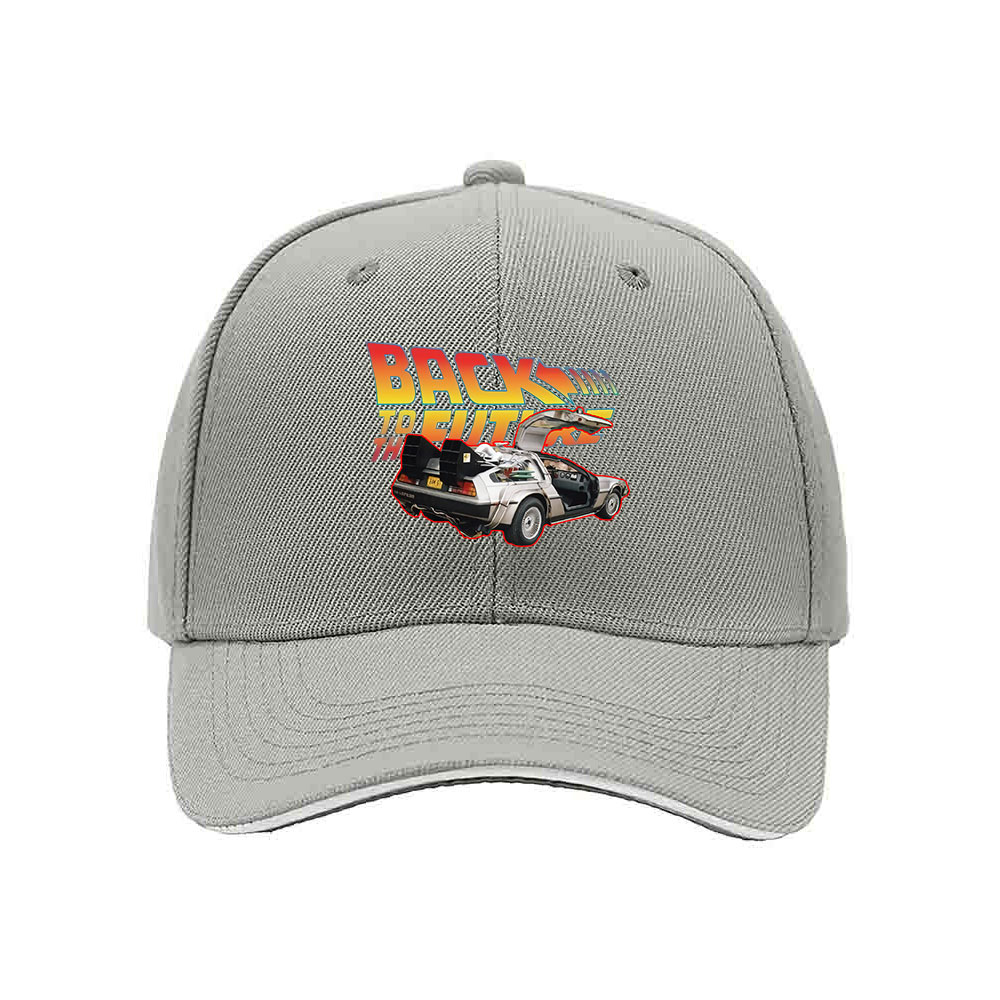Back to the Future DeLorean Men's Baseball Cap Gift - Image 7
