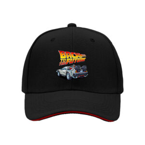 Back to the Future DeLorean Men's Baseball Cap Gift