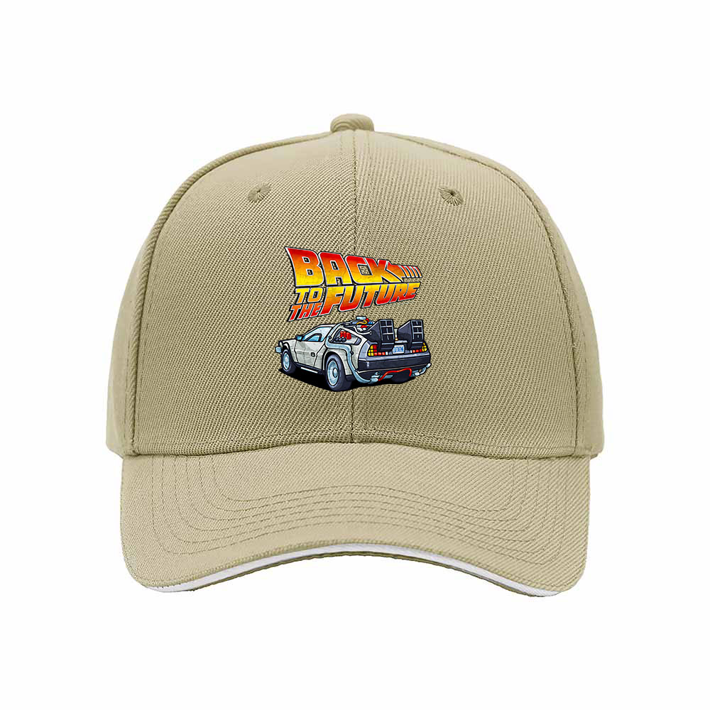 Back to the Future DeLorean Men's Baseball Cap Gift - Image 4