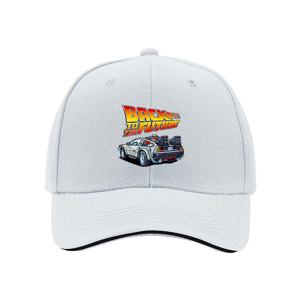 Back to the Future DeLorean Men's Baseball Cap Gift - Image 5