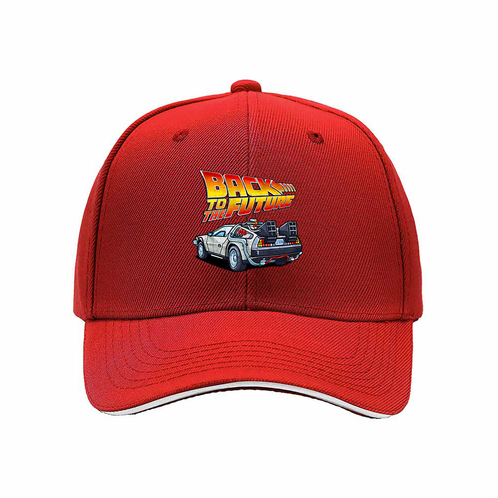 Back to the Future DeLorean Men's Baseball Cap Gift - Image 6