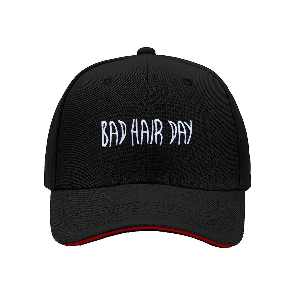Bad Hair Day Baseball Cap for Men Women Funny Gift Hat