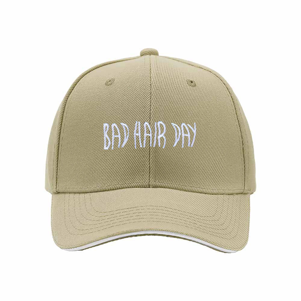 Bad Hair Day Baseball Cap for Men Women Funny Gift Hat - Image 4