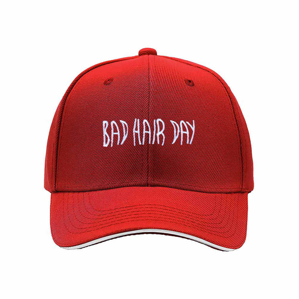 Bad Hair Day Baseball Cap for Men Women Funny Gift Hat - Image 6