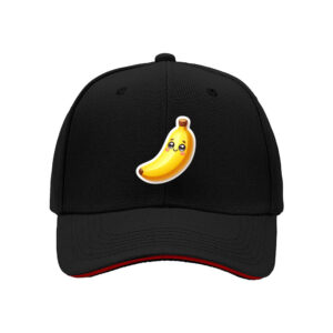 Banana Emoji Baseball Cap for Men Women Fun Gift Hat