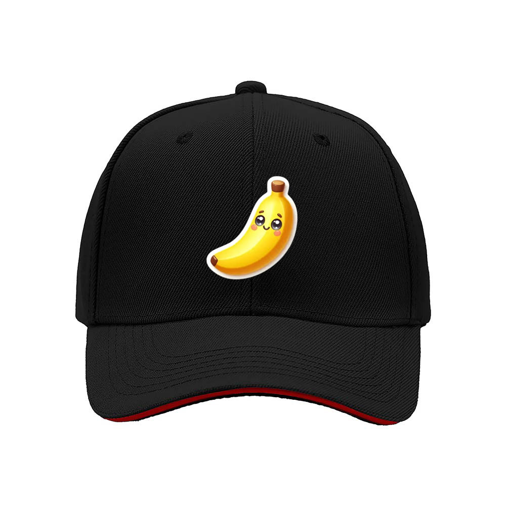 Banana Emoji Baseball Cap for Men Women Fun Gift Hat