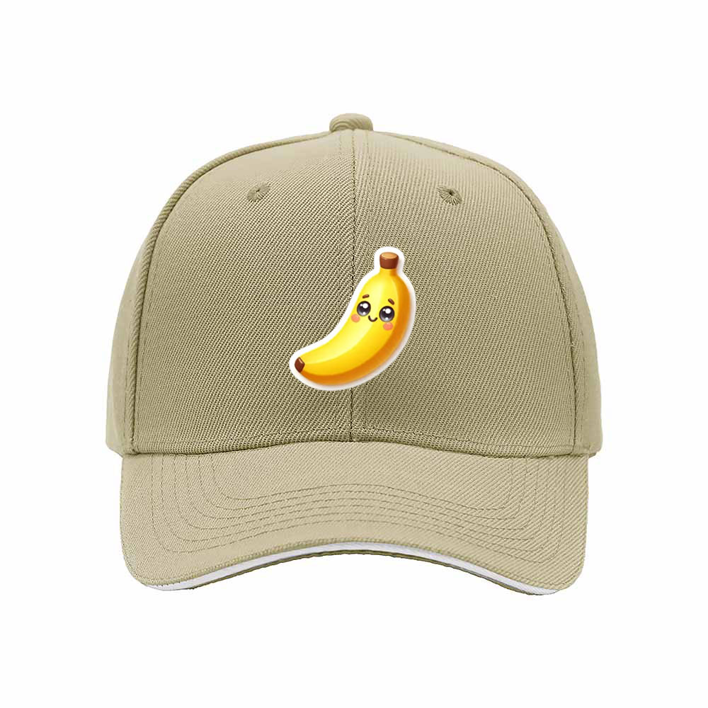 Banana Emoji Baseball Cap for Men Women Fun Gift Hat - Image 4