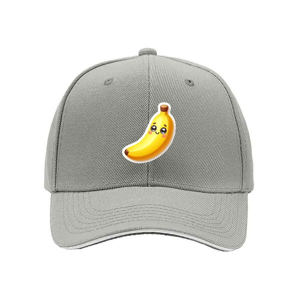 Banana Emoji Baseball Cap for Men Women Fun Gift Hat - Image 7