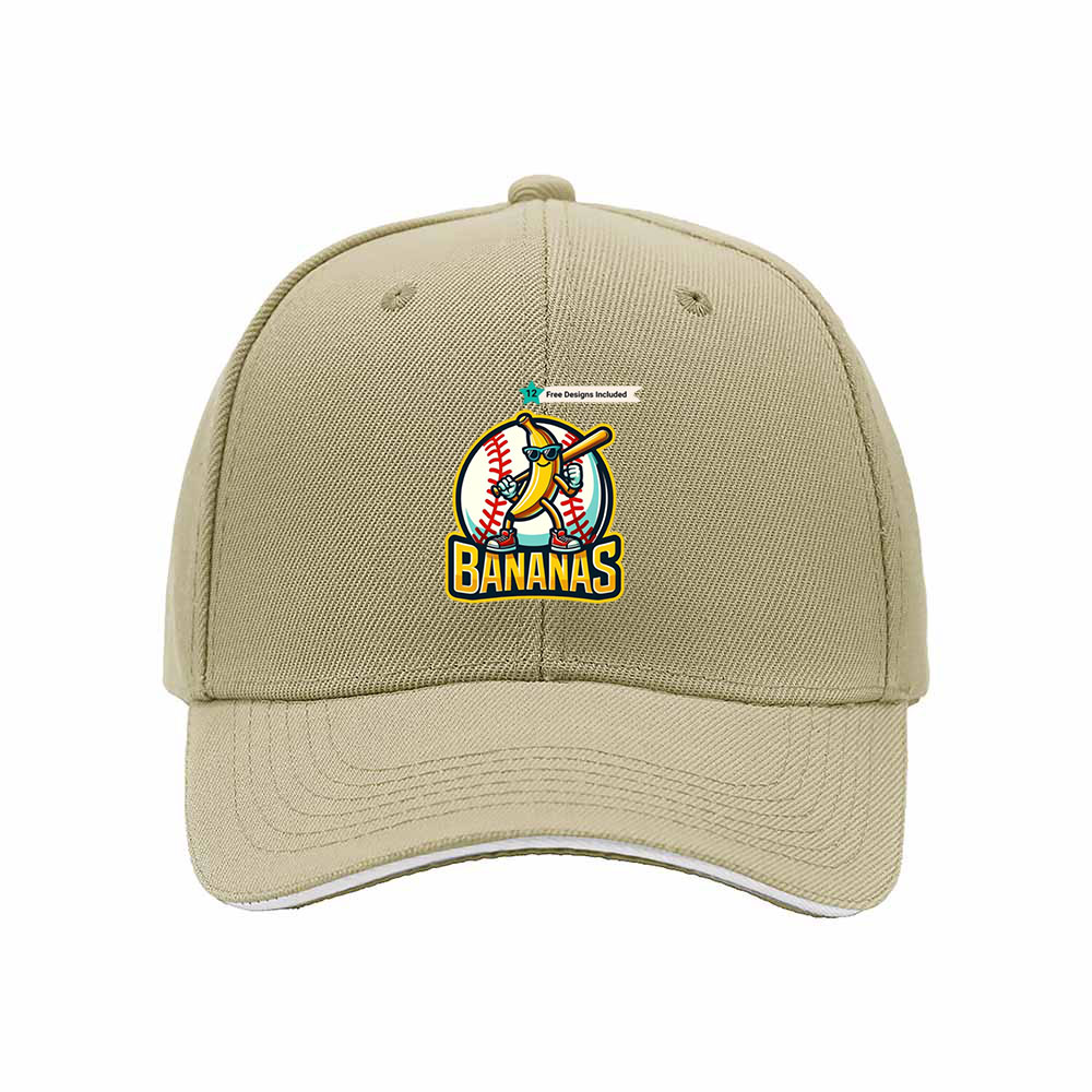 Bananas Baseball Cap Men's Women's Fun Gift Hat - Image 4