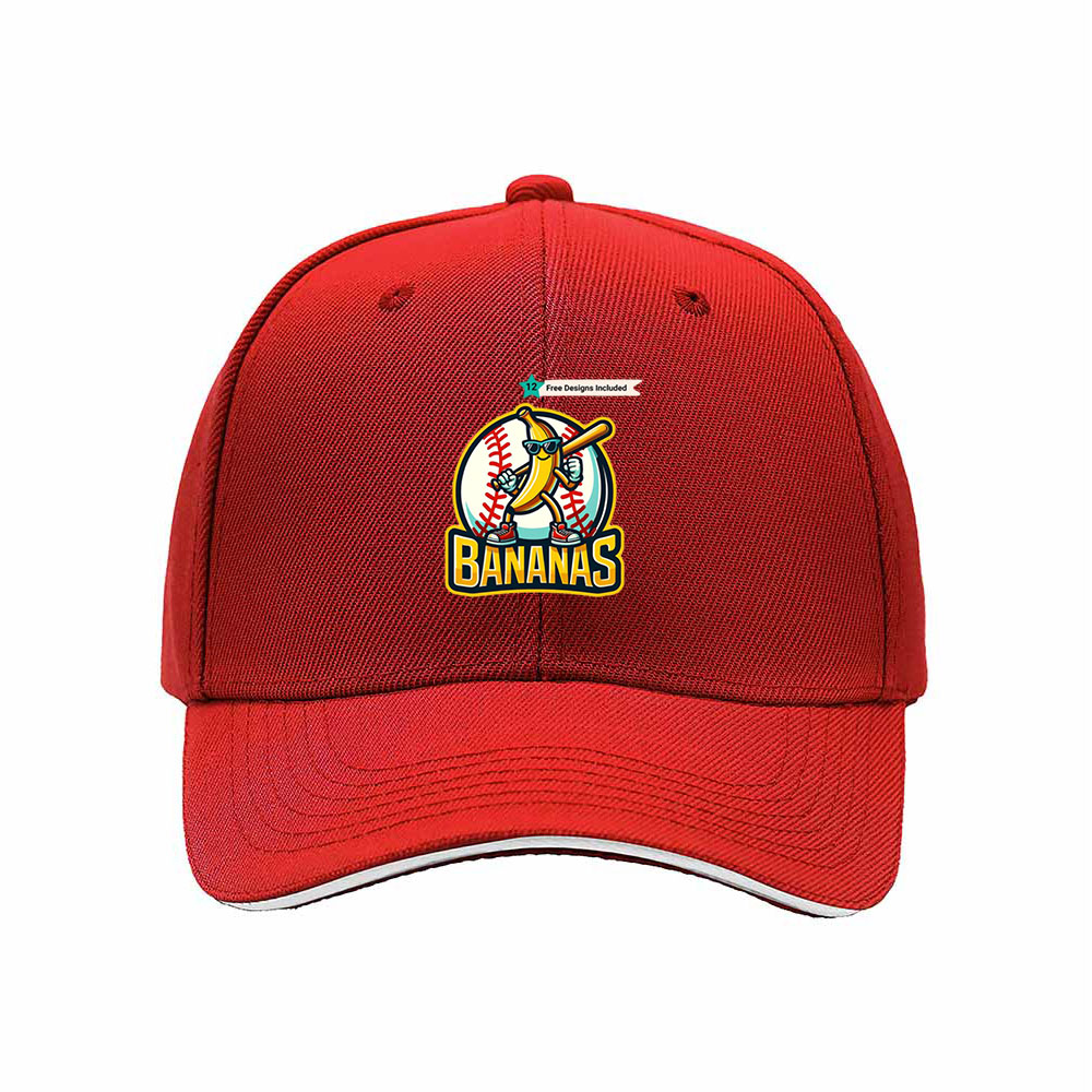 Bananas Baseball Cap Men's Women's Fun Gift Hat - Image 6