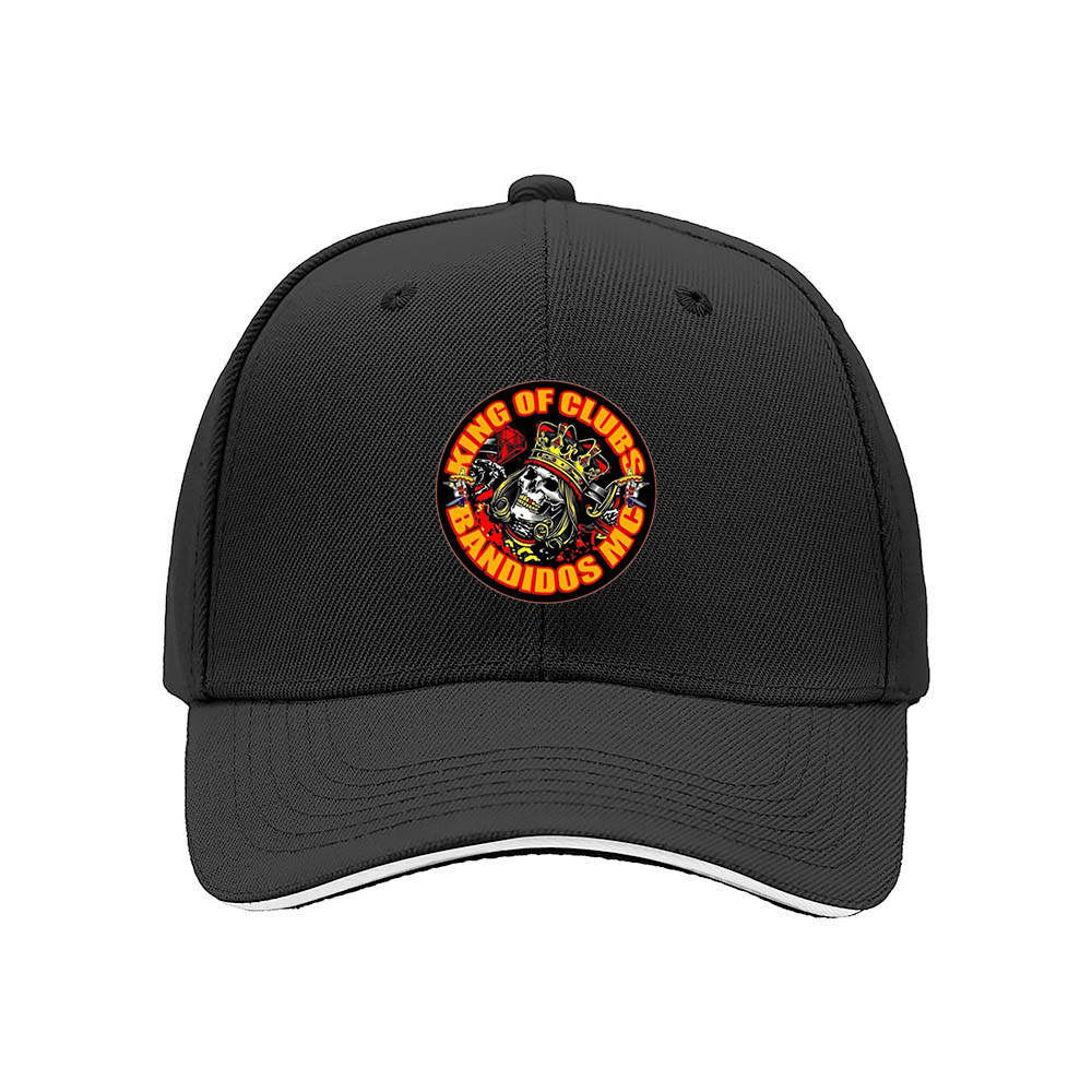 Bandidos MC King of Clubs Men's Baseball Cap Gift - Image 3