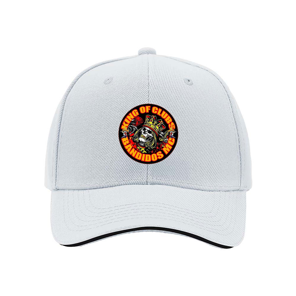Bandidos MC King of Clubs Men's Baseball Cap Gift - Image 5