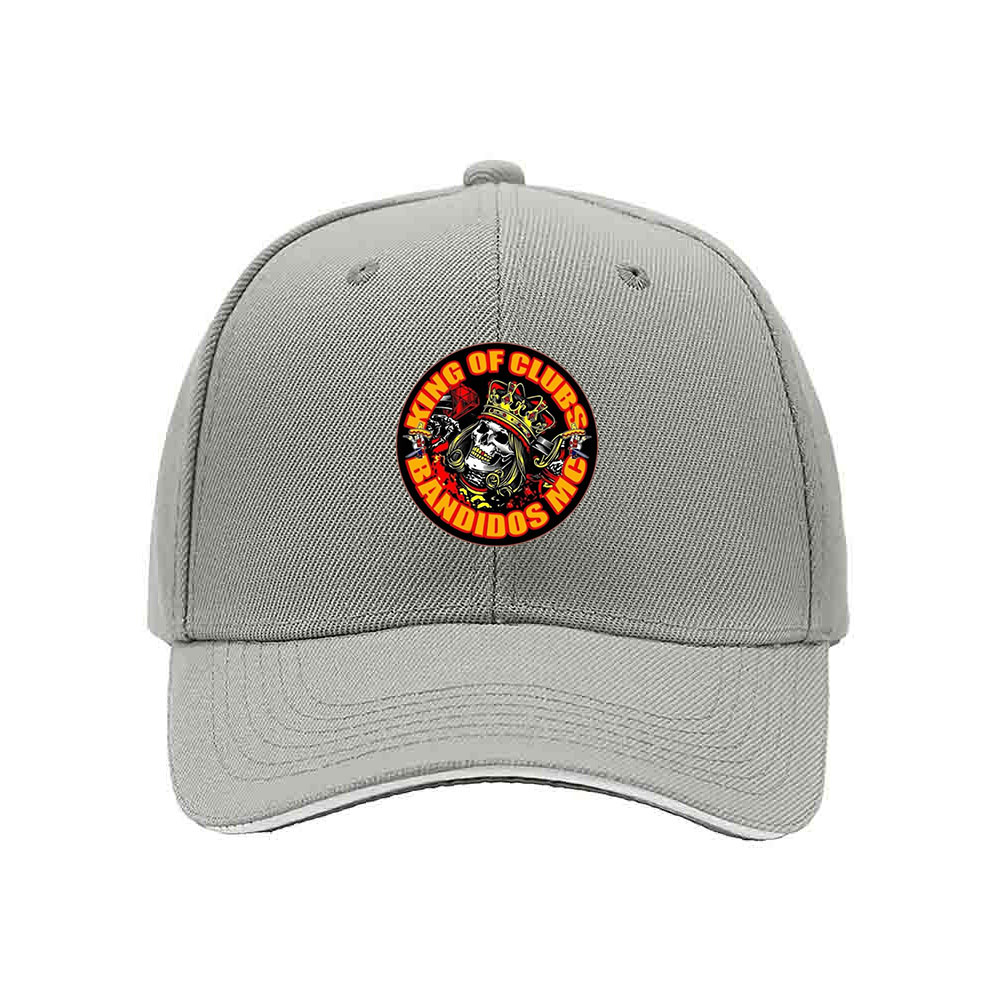 Bandidos MC King of Clubs Men's Baseball Cap Gift - Image 7