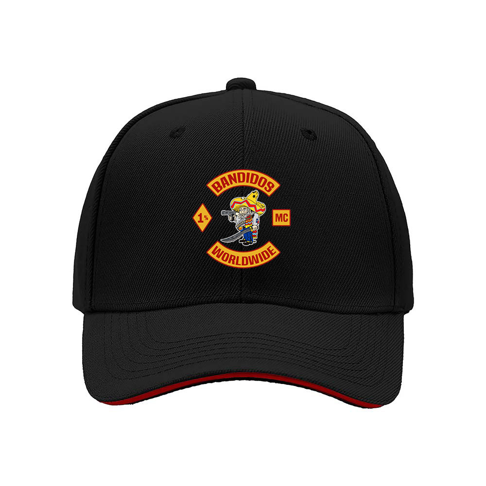 Bandidos MC Worldwide Men's Baseball Cap Gift Hat