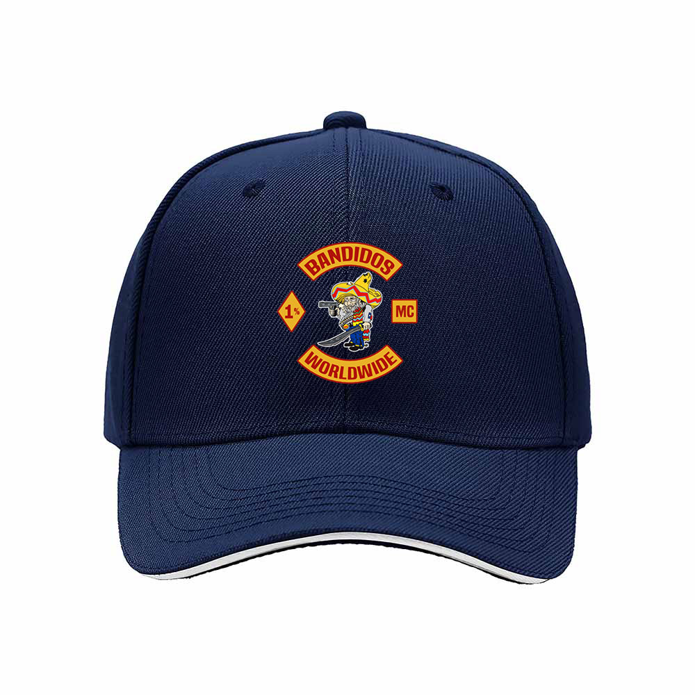 Bandidos MC Worldwide Men's Baseball Cap Gift Hat - Image 2