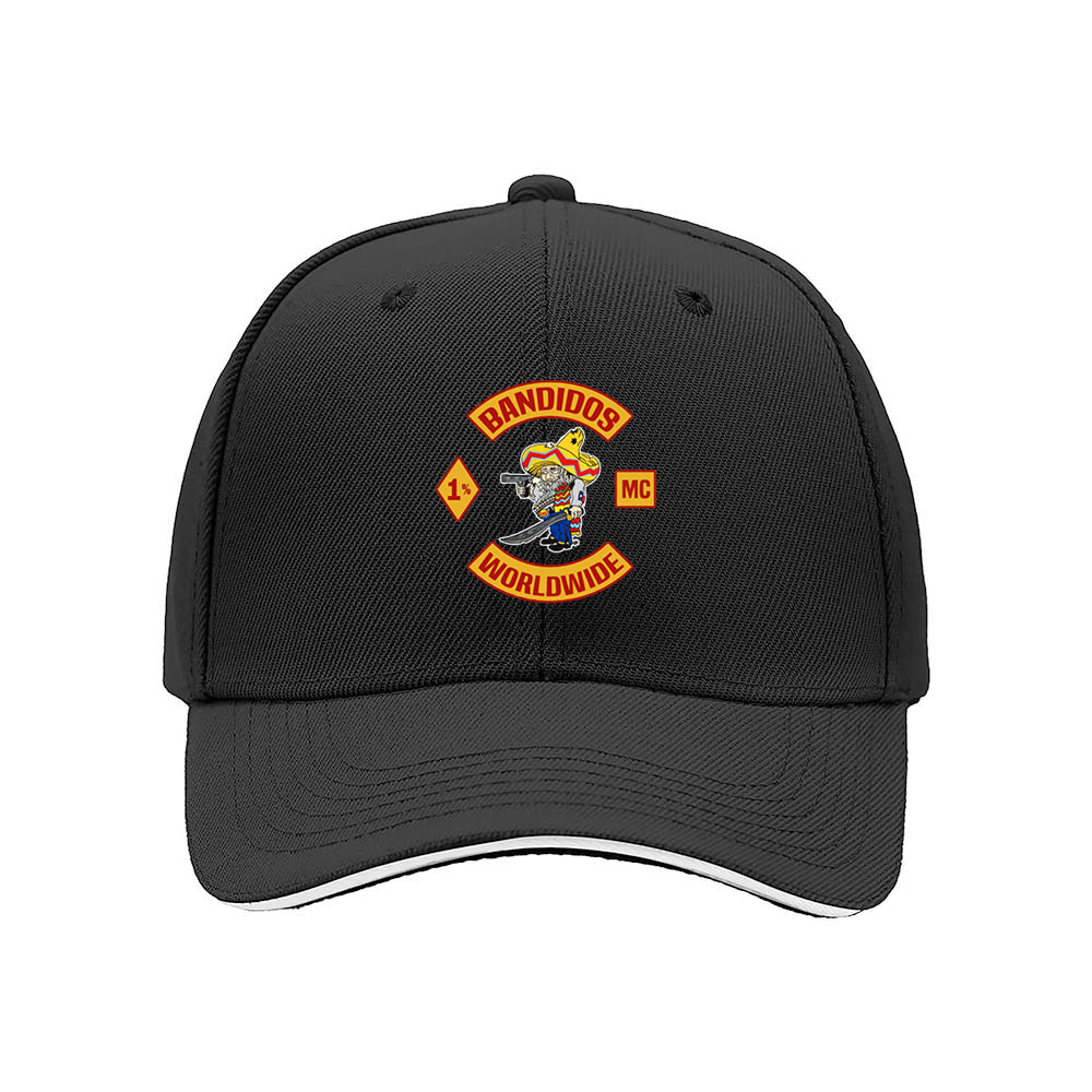 Bandidos MC Worldwide Men's Baseball Cap Gift Hat - Image 3