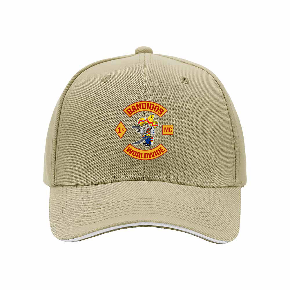 Bandidos MC Worldwide Men's Baseball Cap Gift Hat - Image 4