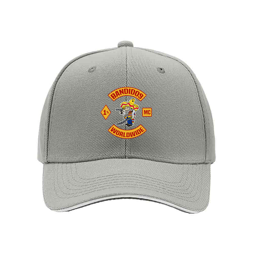 Bandidos MC Worldwide Men's Baseball Cap Gift Hat - Image 7