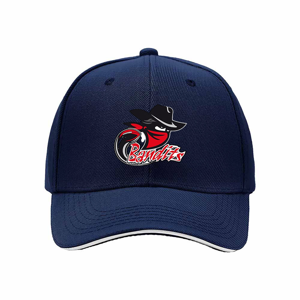 Black Bandits Logo Baseball Cap Men's Women's Gift Hat - Image 2