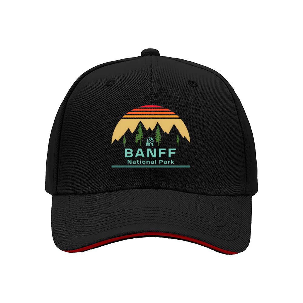 Banff National Park Men's Baseball Cap Outdoor Gift Hat